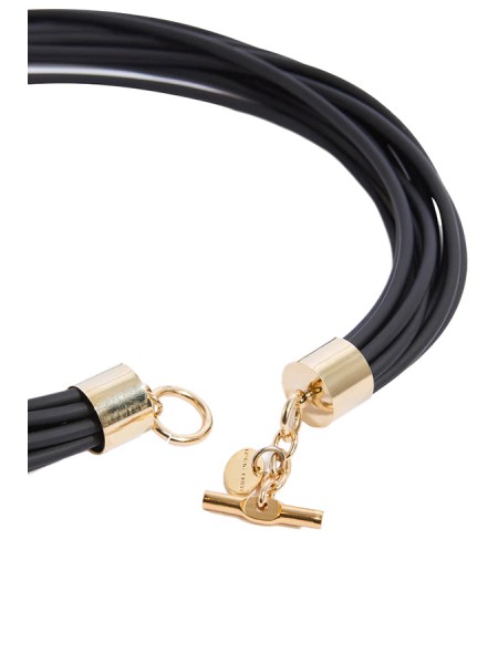 Collana Liviana Conti Nayra Nero/Oro